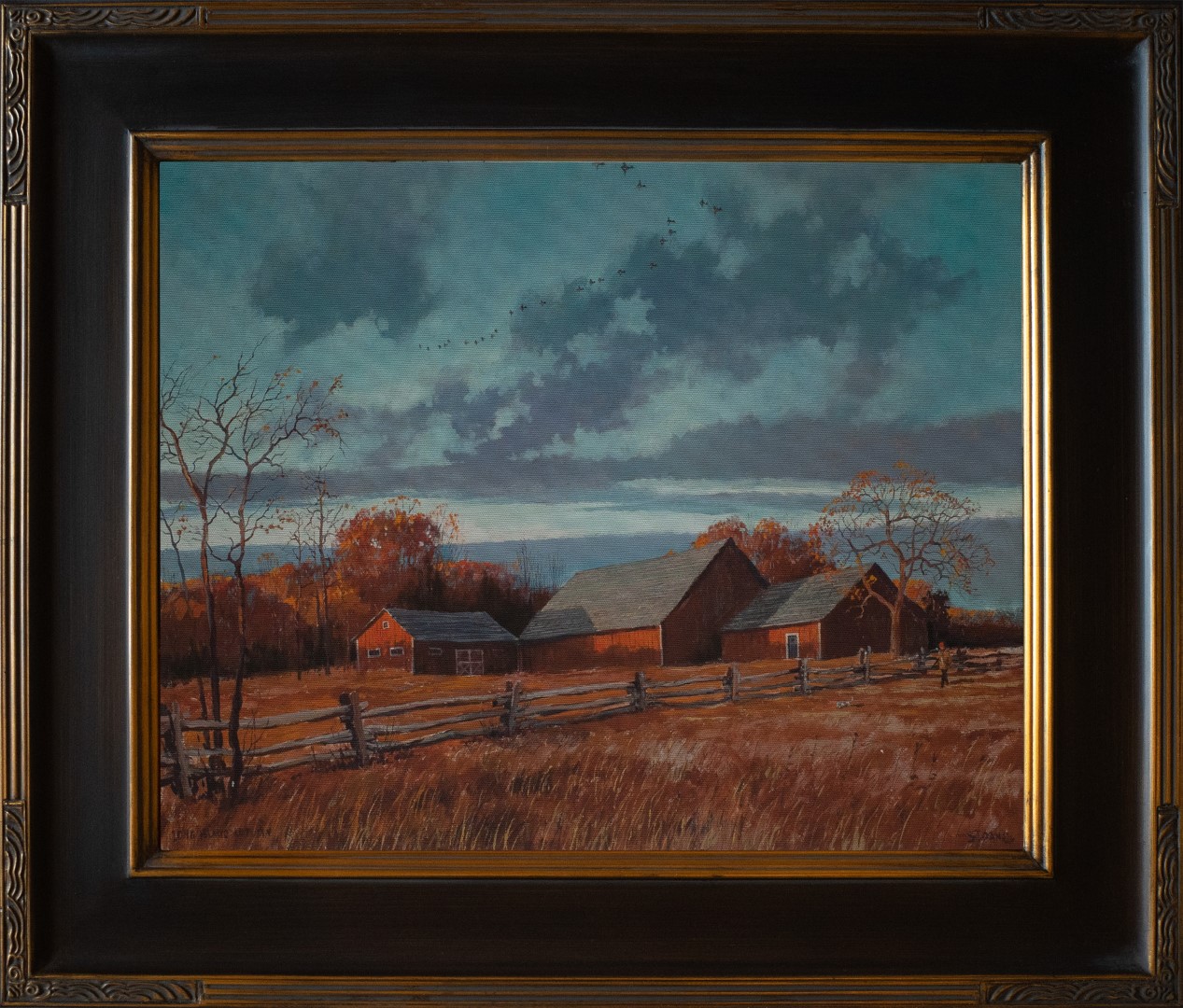 Eric Sloane Painting Title: Long Island Autumn